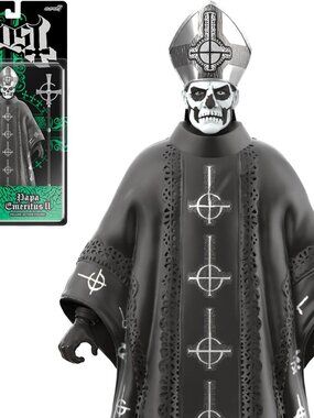 GHOST Band Papa Emeritus II 7" DX Deluxe Collectible Figure Super 7 NIB